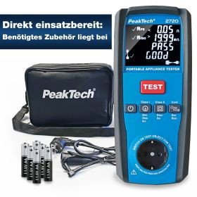 PeakTech® P 2720» PAT-Tester, Gerätetester für ortsveränderliche Geräte