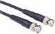 Messkabel BNC auf BNC 50 Ohm RG58C/U schwarz Länge 0,5 m