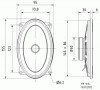 Porsche Breitbandlautsprecher 30/15W