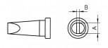 Weller Lötspitze LT A Meisselform Breite 1.6mm, für Weller Lötkolben WP80/WSP80