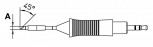 Lötspitze RT7 Messerspitze 2,2mm 45° abgeschrägt